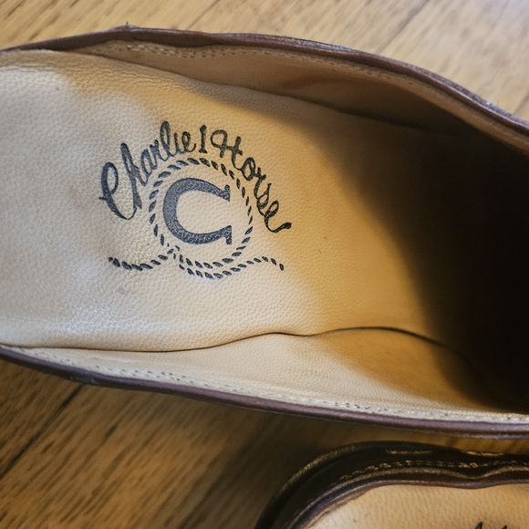 Charlie 1 Horse Leather Mules Size 7 - Picture 4 of 6